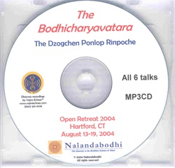The Bodhicharyavatara (MP3 CD)
