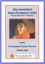 In the Footsteps of the Buddha: Nalandabodhi India Pilgrimage 2002 (DVD)