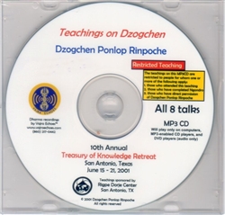Teachings on Dzogchen (MP3CD)