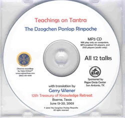 Teachings on Tantra (MP3 CD)