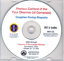Precious Garland of the Four Dharmas of Gampopa (MP3CD)