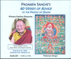 Padampa Sangye's 80 Verses of Advice (CD)