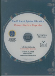The Value of Spiritual Practice (DVD)