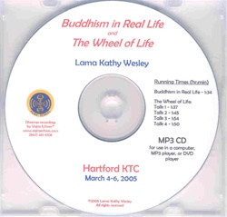 Buddhism in Real Life and The Wheel of Life (MP3 CD)