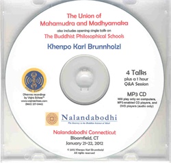 The Union of Mahamudra and Madhyamaka (MP3CD)