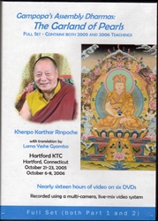 Gampopa's Assembly Dharmas: Garland of Pearls (Full Set) (DVD)