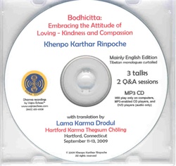 Bodhicitta: Embracing Loving-Kindness and Compassion (MP3)