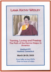Taming, Loving and Freeing: The Path of the Karma Kagyu in America (DVDs)